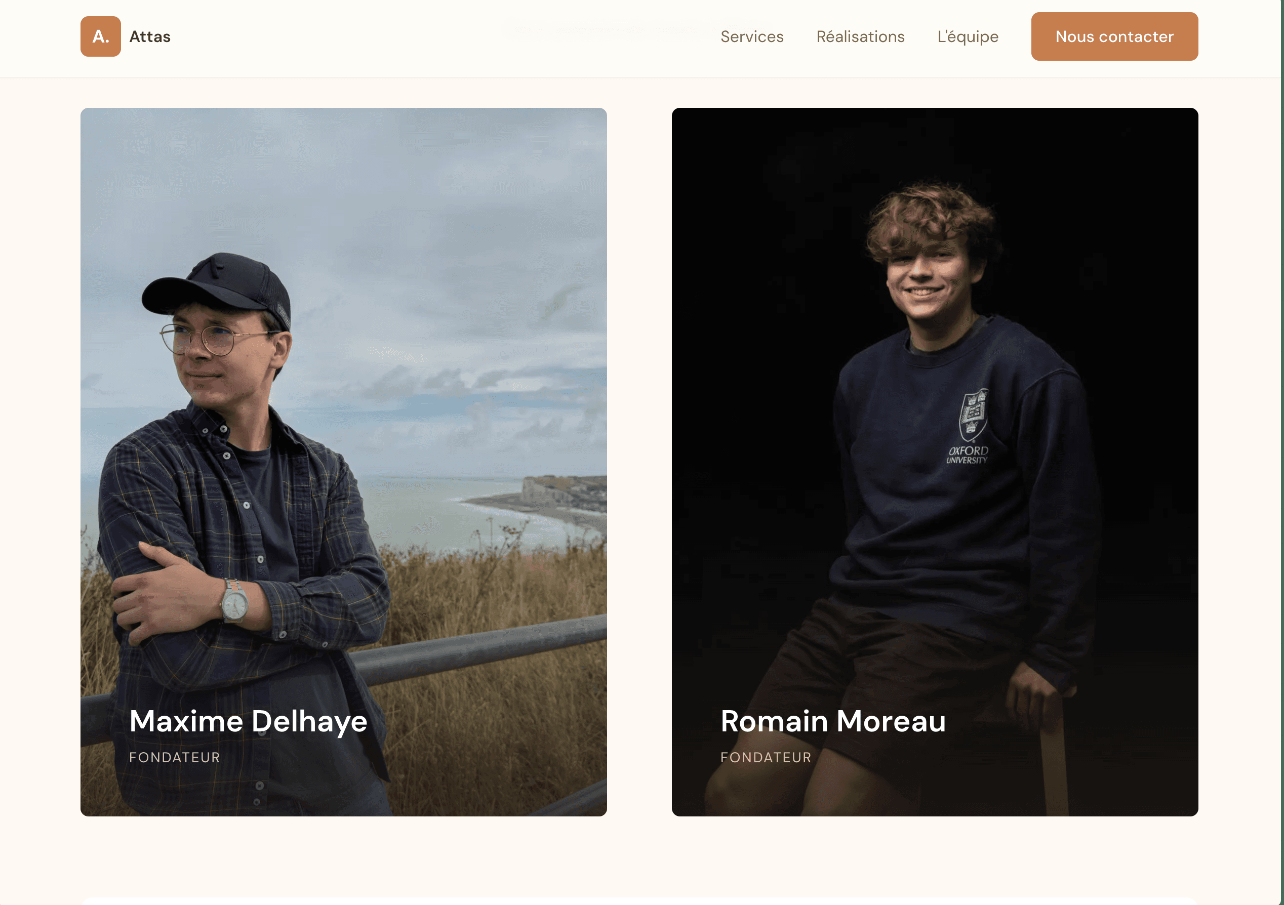 Professionnal website screenshot 3